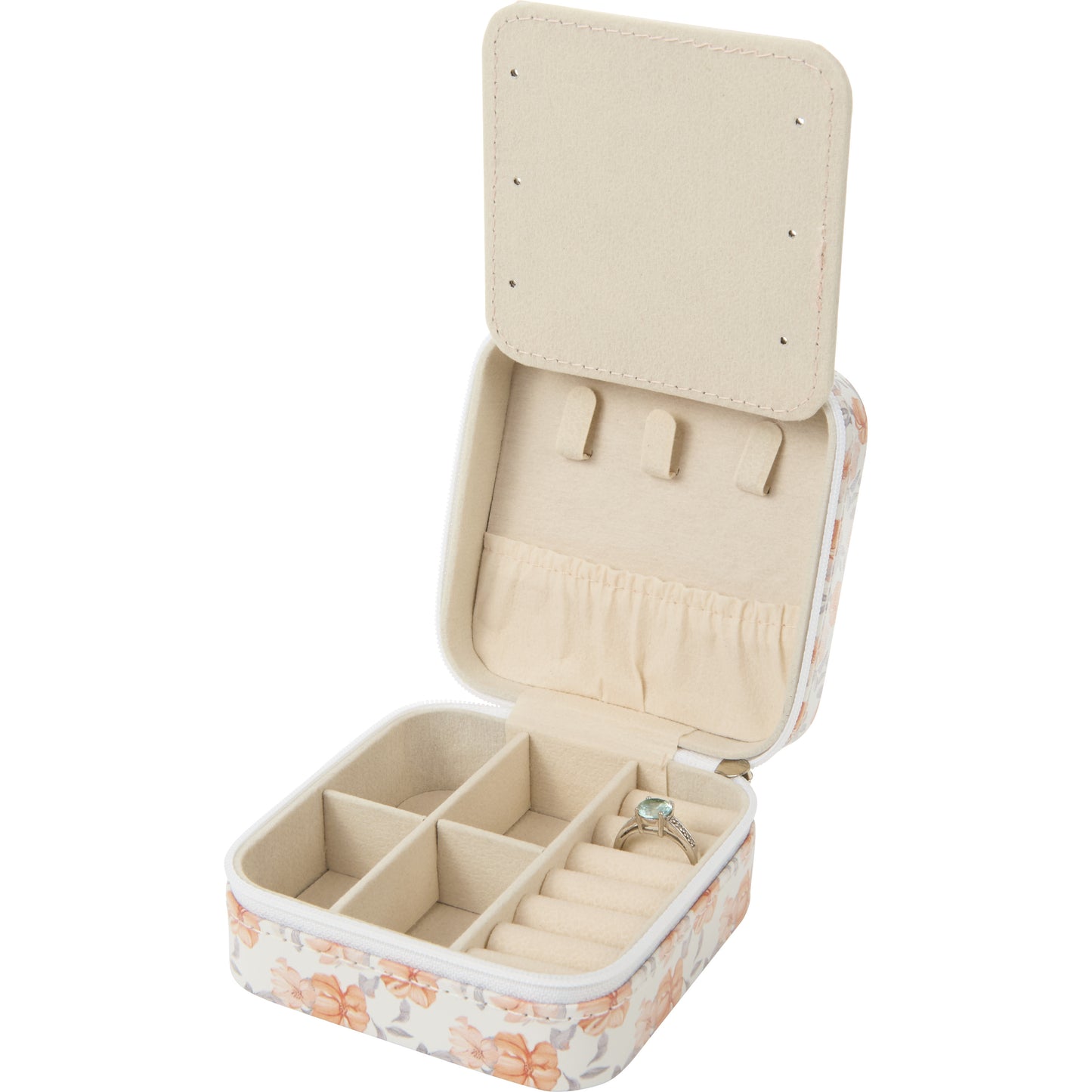 A Little Grey Hare Is Beautiful Travel Jewelry Box