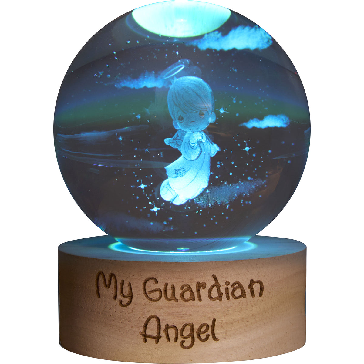 Timmy Angel Light Up Laser Etched Ball