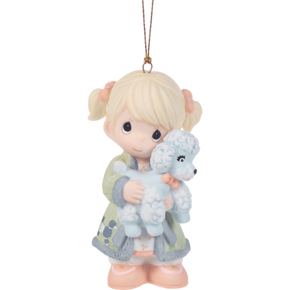 Little Moments Make Big Memories Girl Christmas Ornament