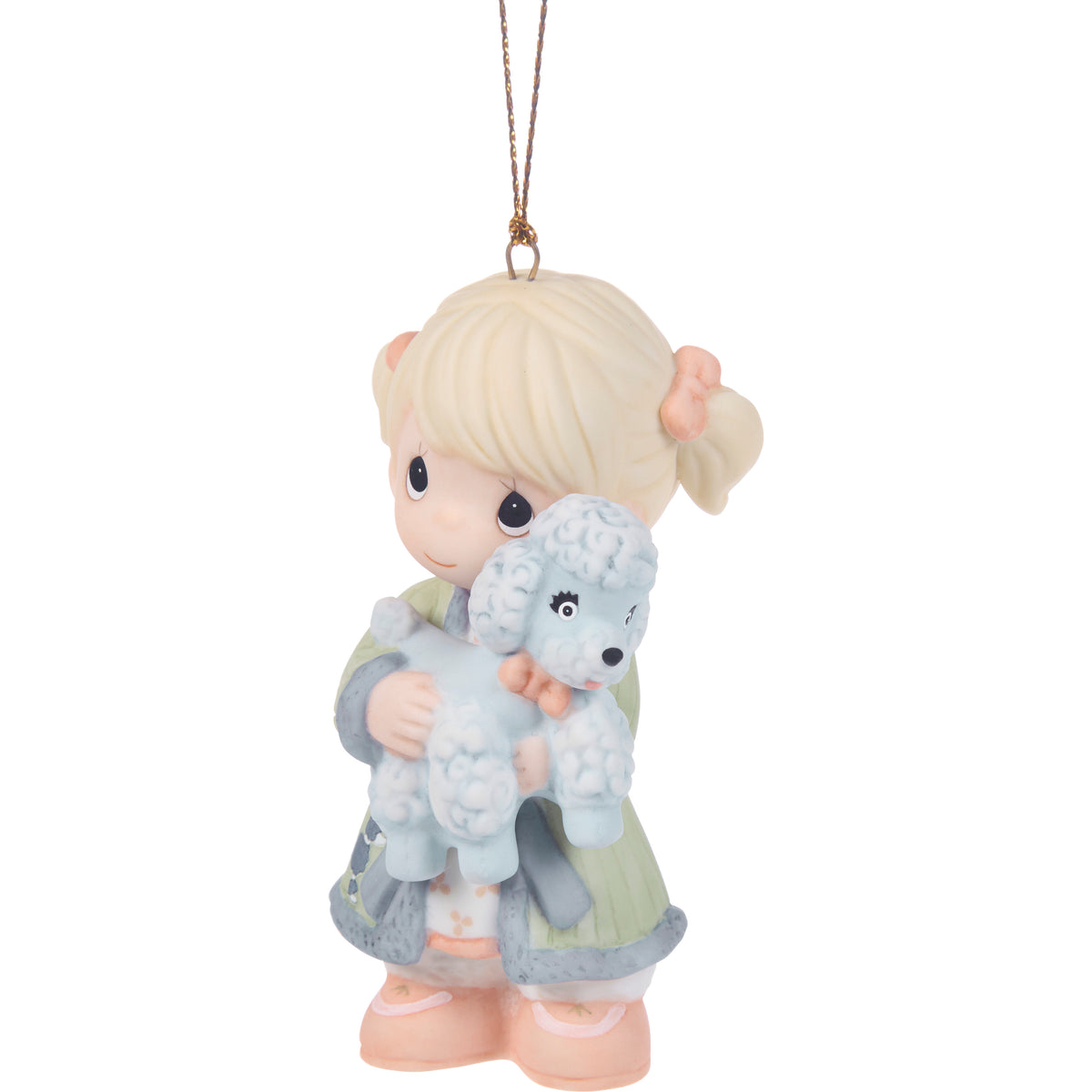 Little Moments Make Big Memories Girl Christmas Ornament