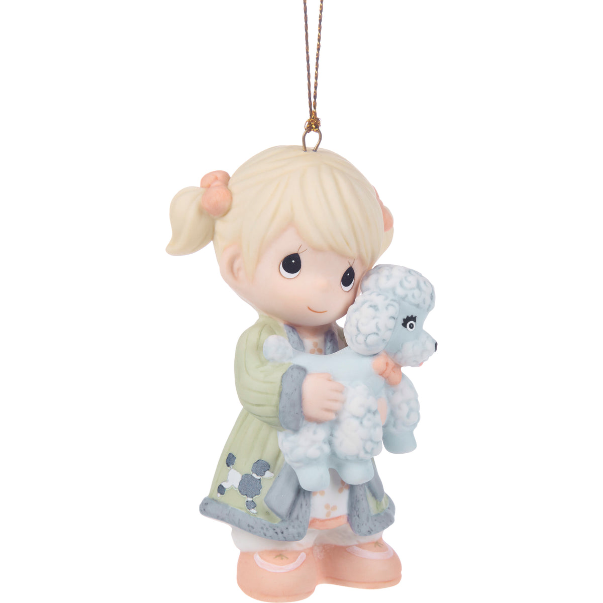Little Moments Make Big Memories Girl Christmas Ornament