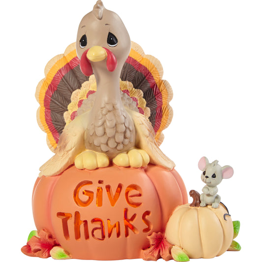 Turkey Lighted Figurine