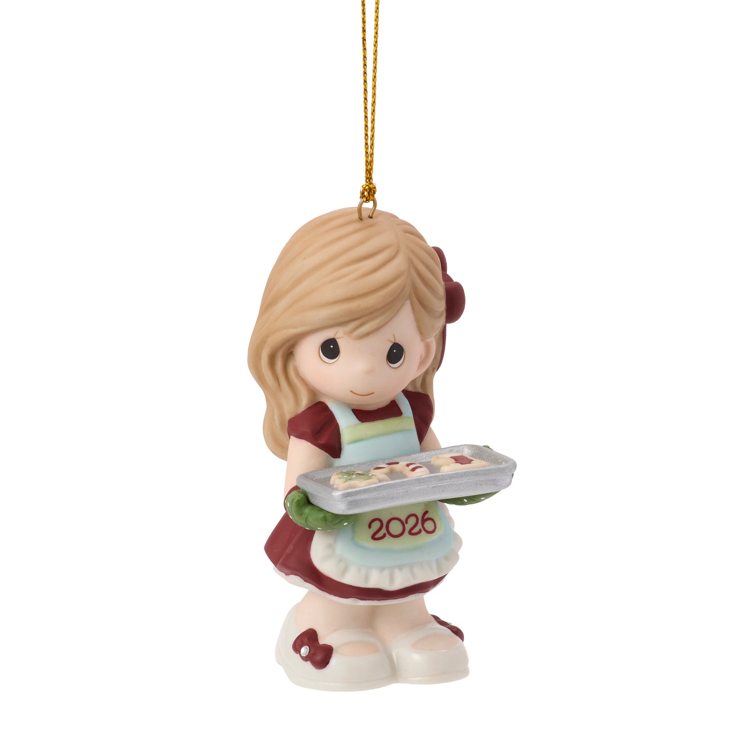 Baking Sweet Memories 2026 Dated Girl Ornament