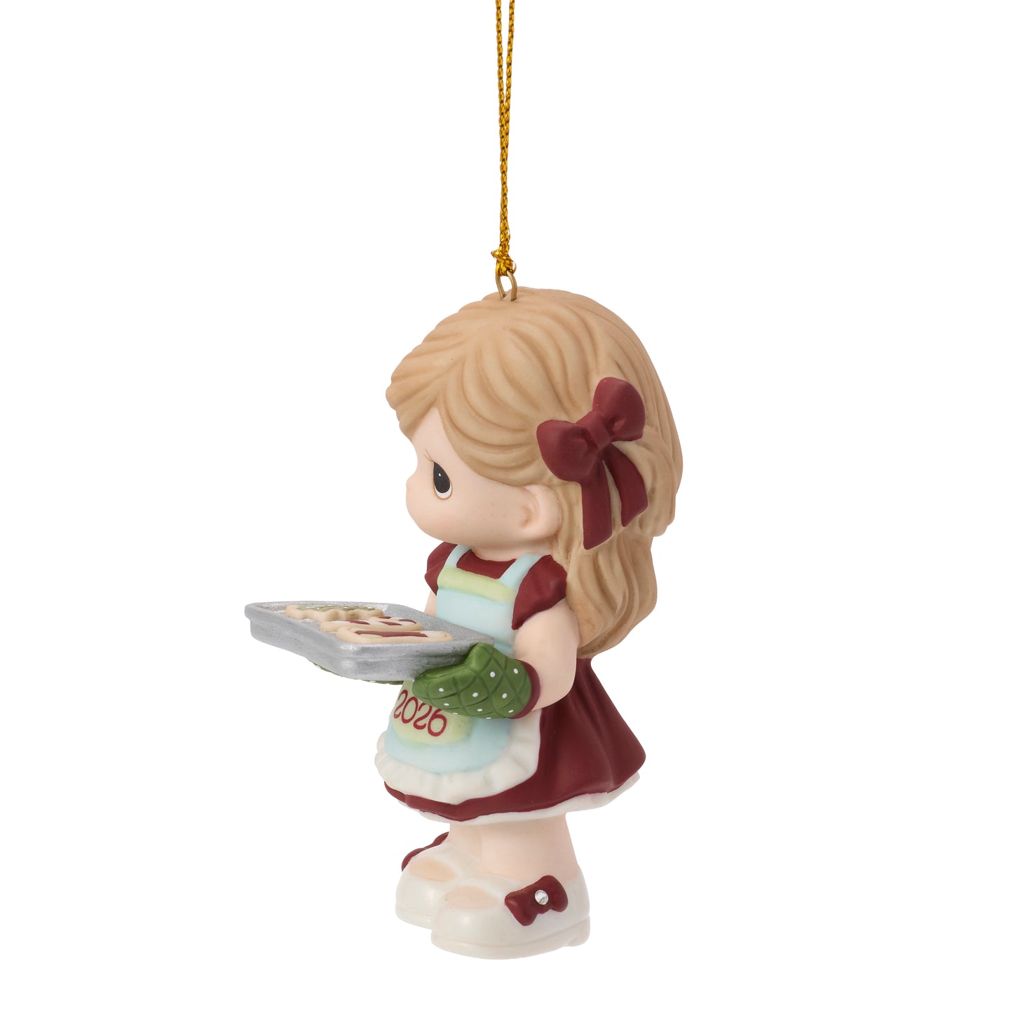 Baking Sweet Memories 2026 Dated Girl Ornament