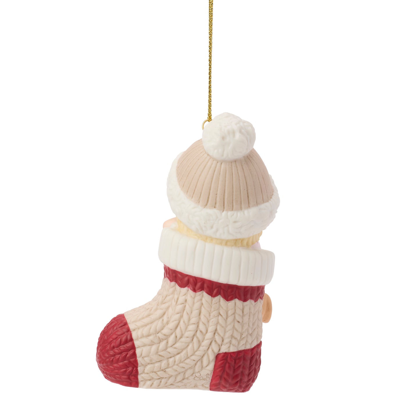 Baby's First Christmas 2026 Dated Girl Ornament