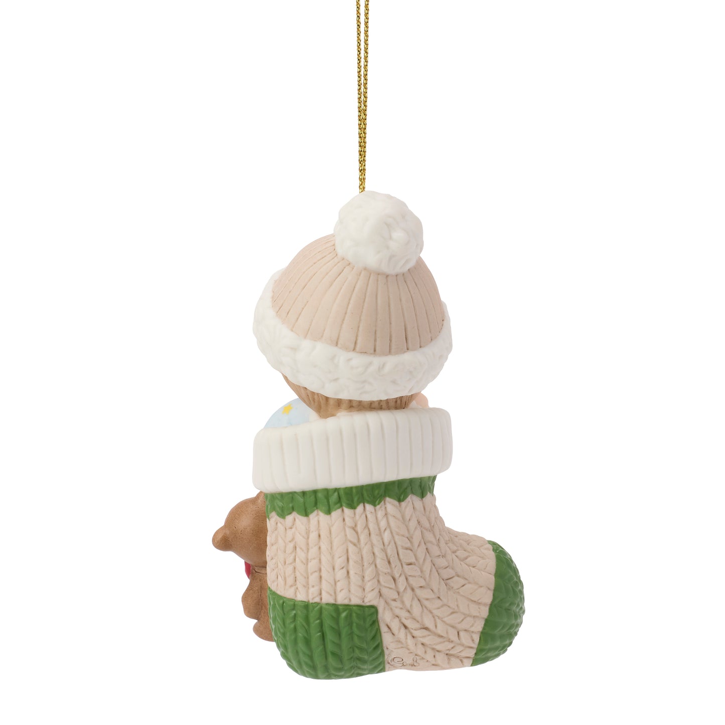Baby's First Christmas 2026 Dated Boy Ornament