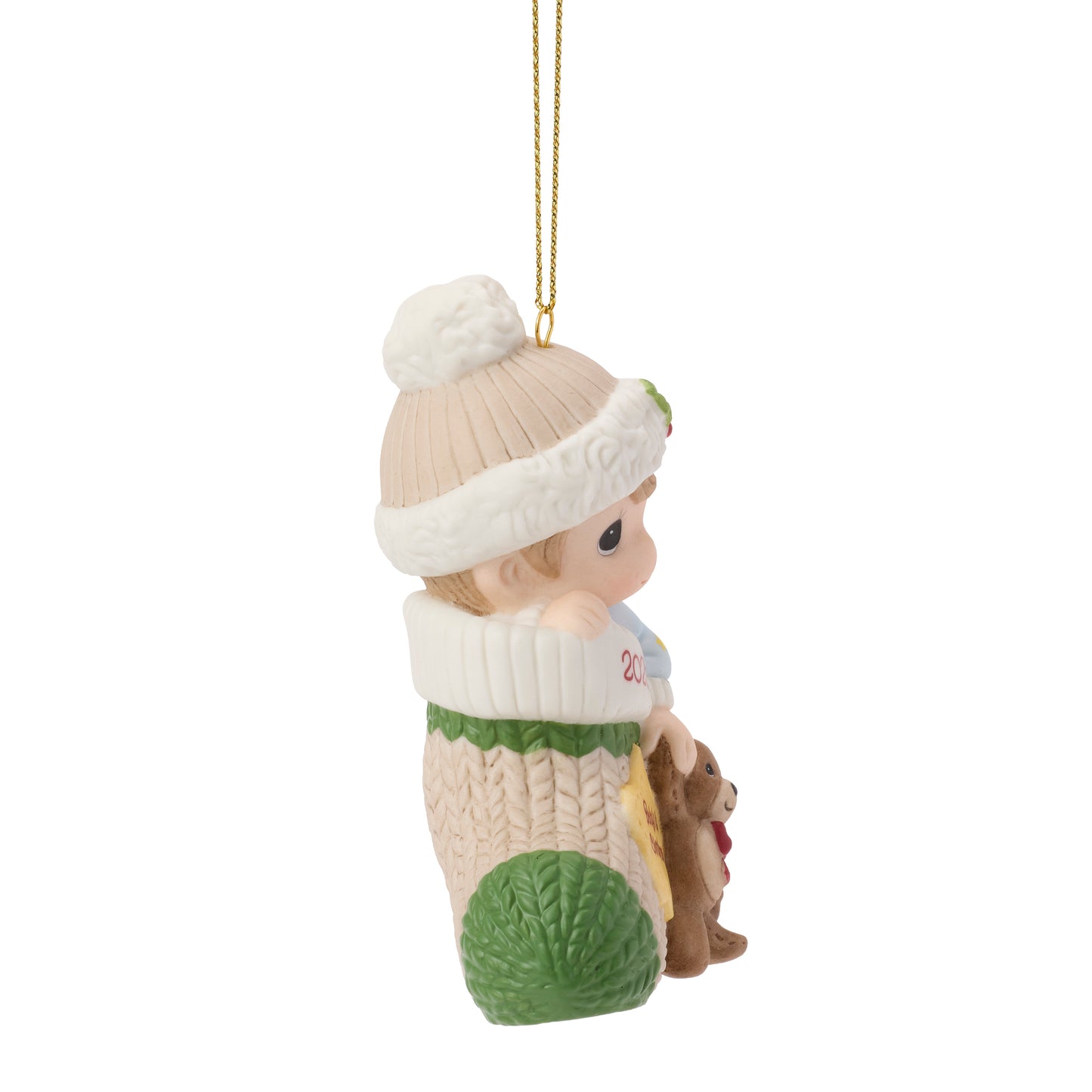 Baby's First Christmas 2026 Dated Boy Ornament