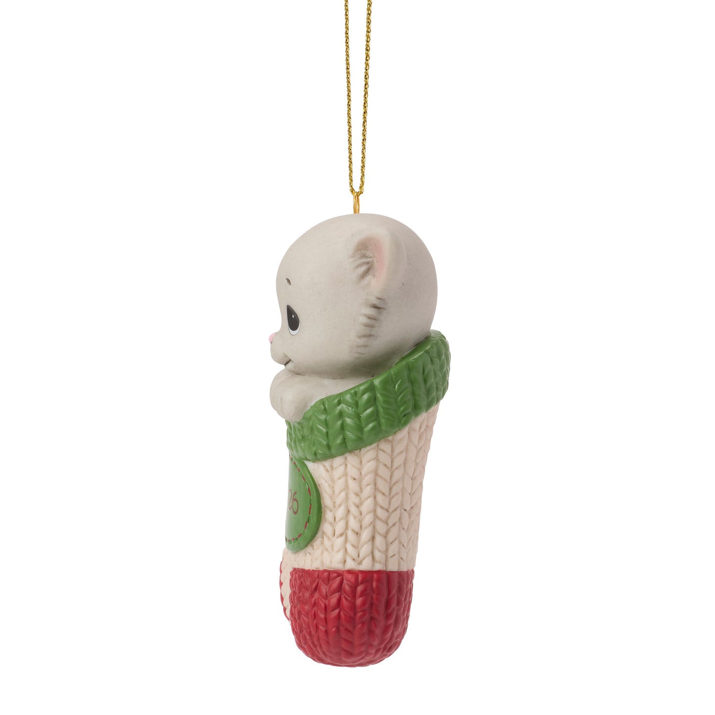 Purr-fectly Cozy Christmas 2026 Dated Cat Ornament