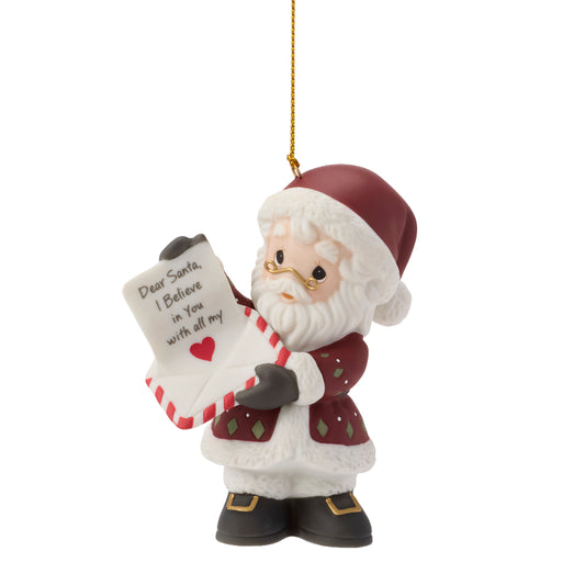 Special Wishes From The Heart 2026 Annual Santa Ornament