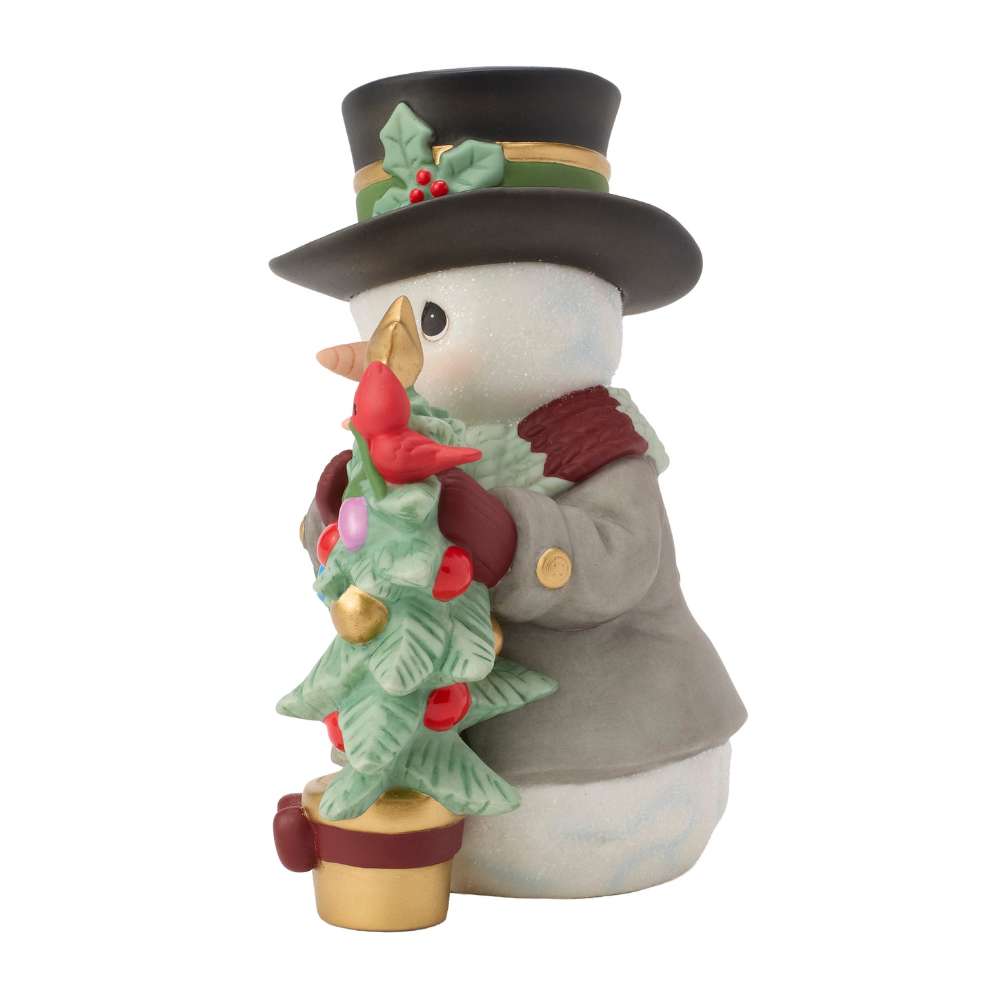 Even The Smallest Tree Can Shine The Brightest With Love Annual Snowman Figurine