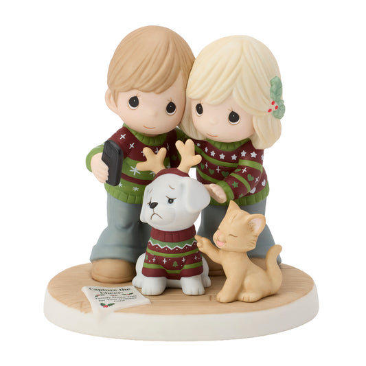 Capture The Love And Laughter This Season Figurine