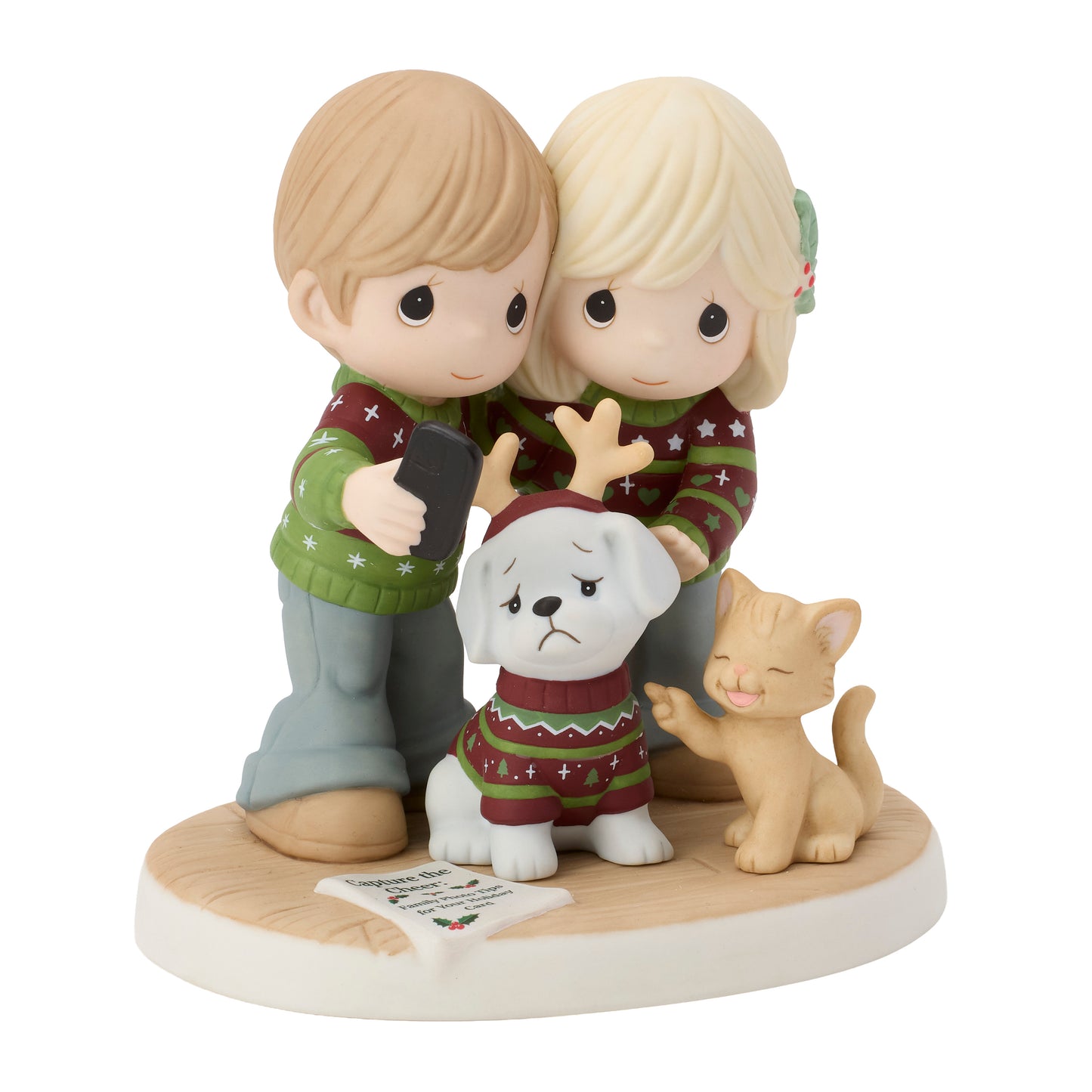 Capture The Love And Laughter This Season Figurine
