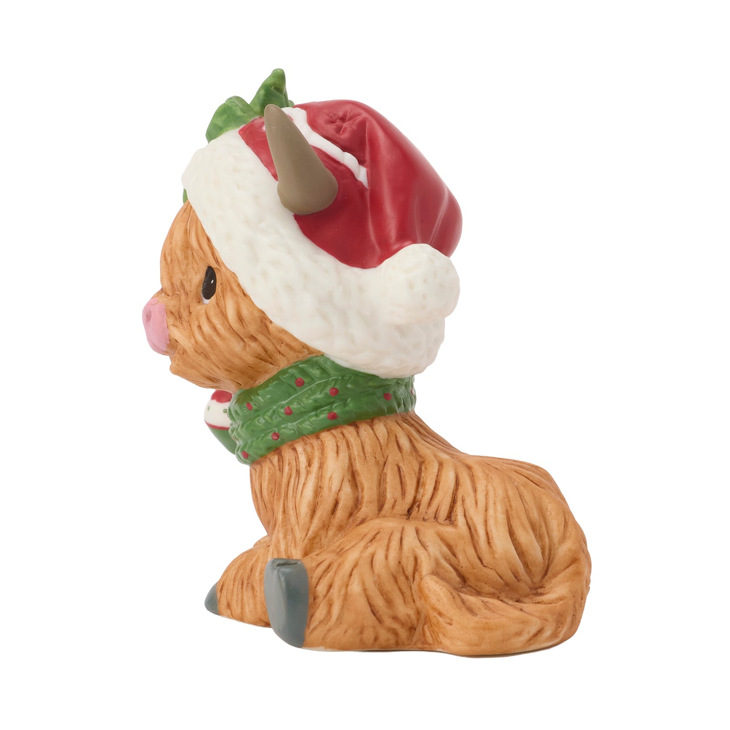 Moo-ey Christmas Figurine