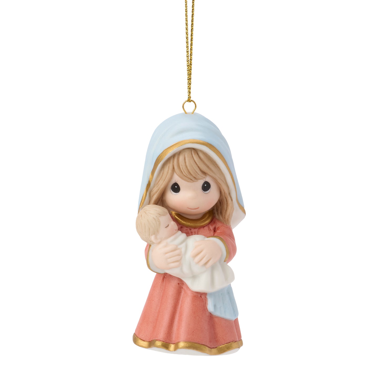 Cradled In A Mother's Love Nativity Ornament