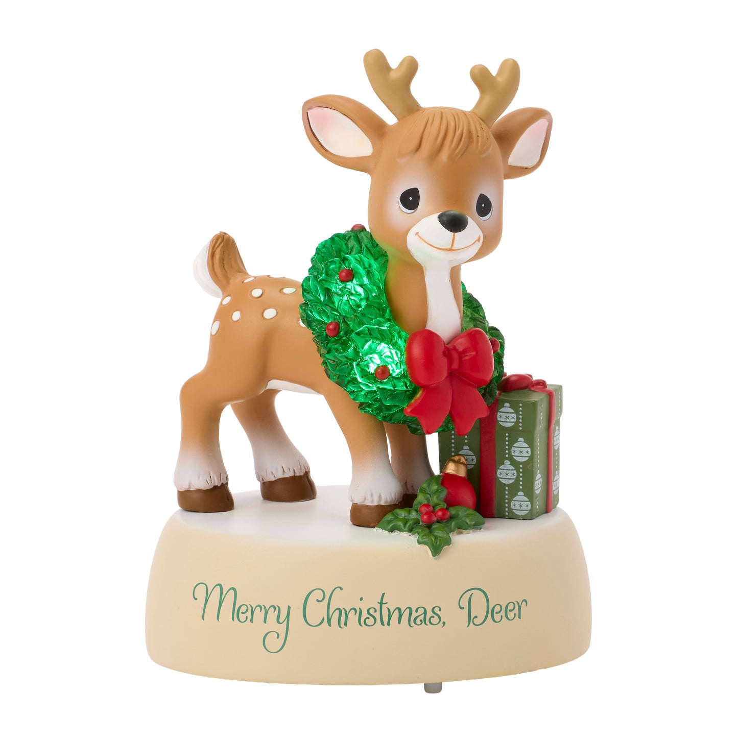 Merry Christmas, Deer LED Figurine