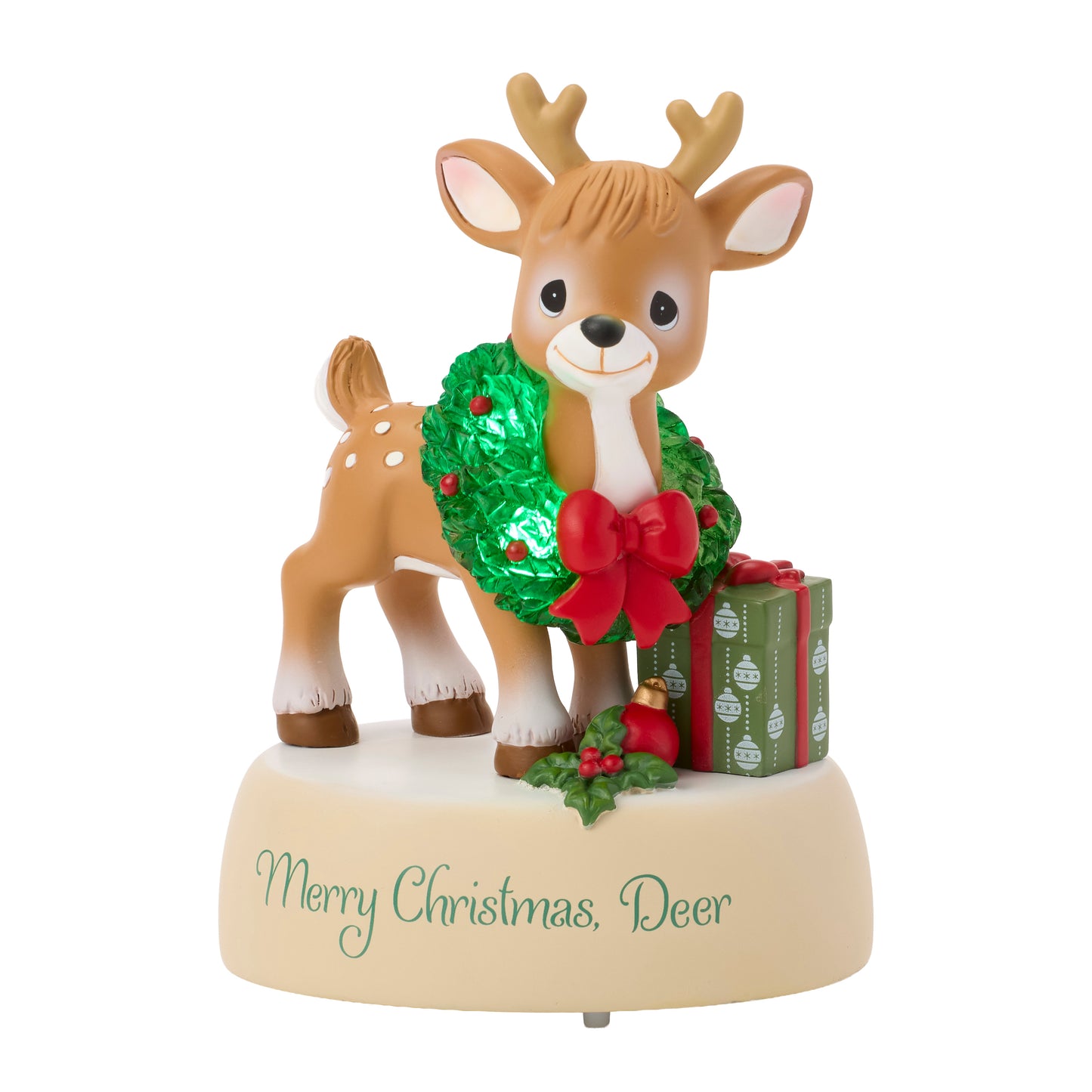 Merry Christmas, Deer LED Figurine