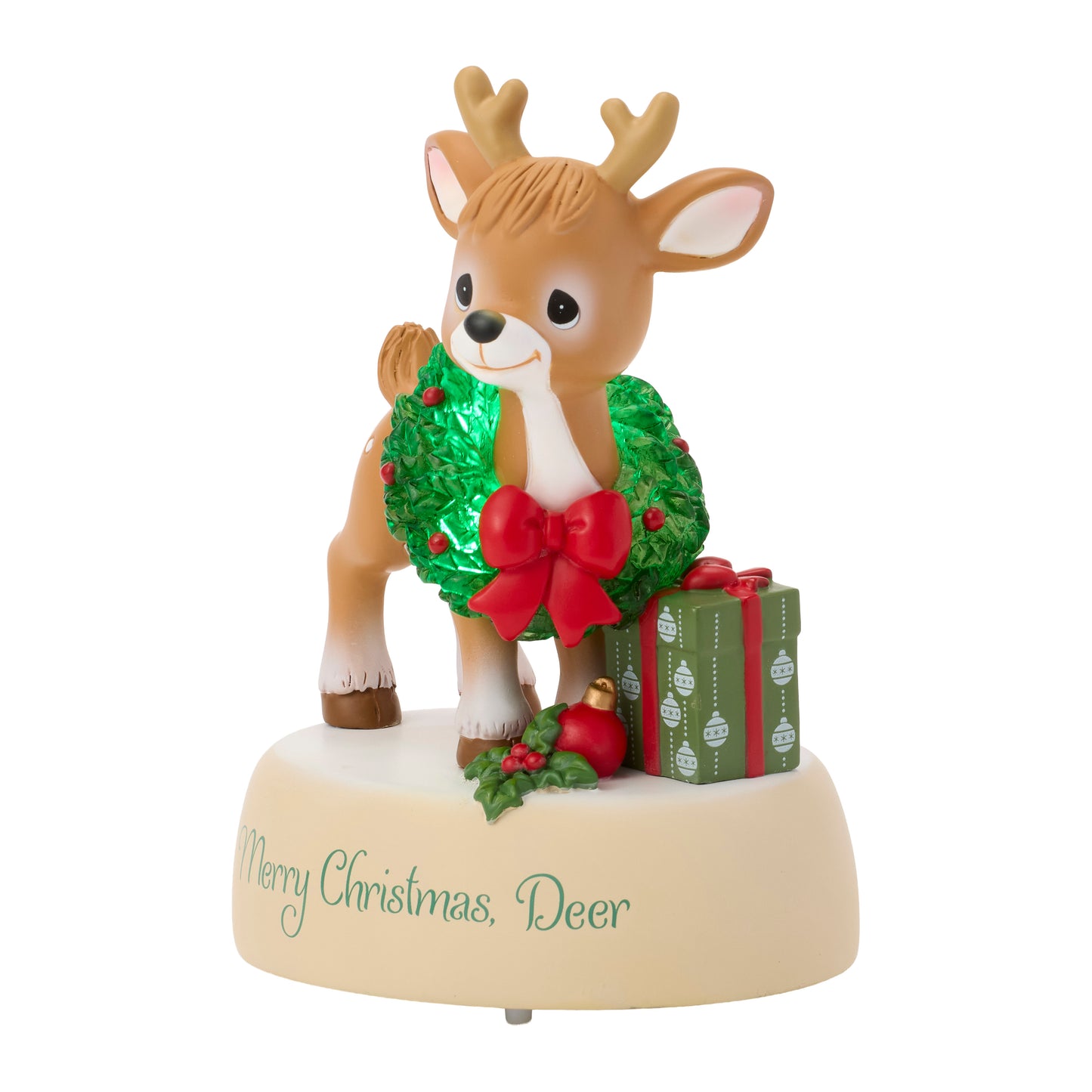 Merry Christmas, Deer LED Figurine