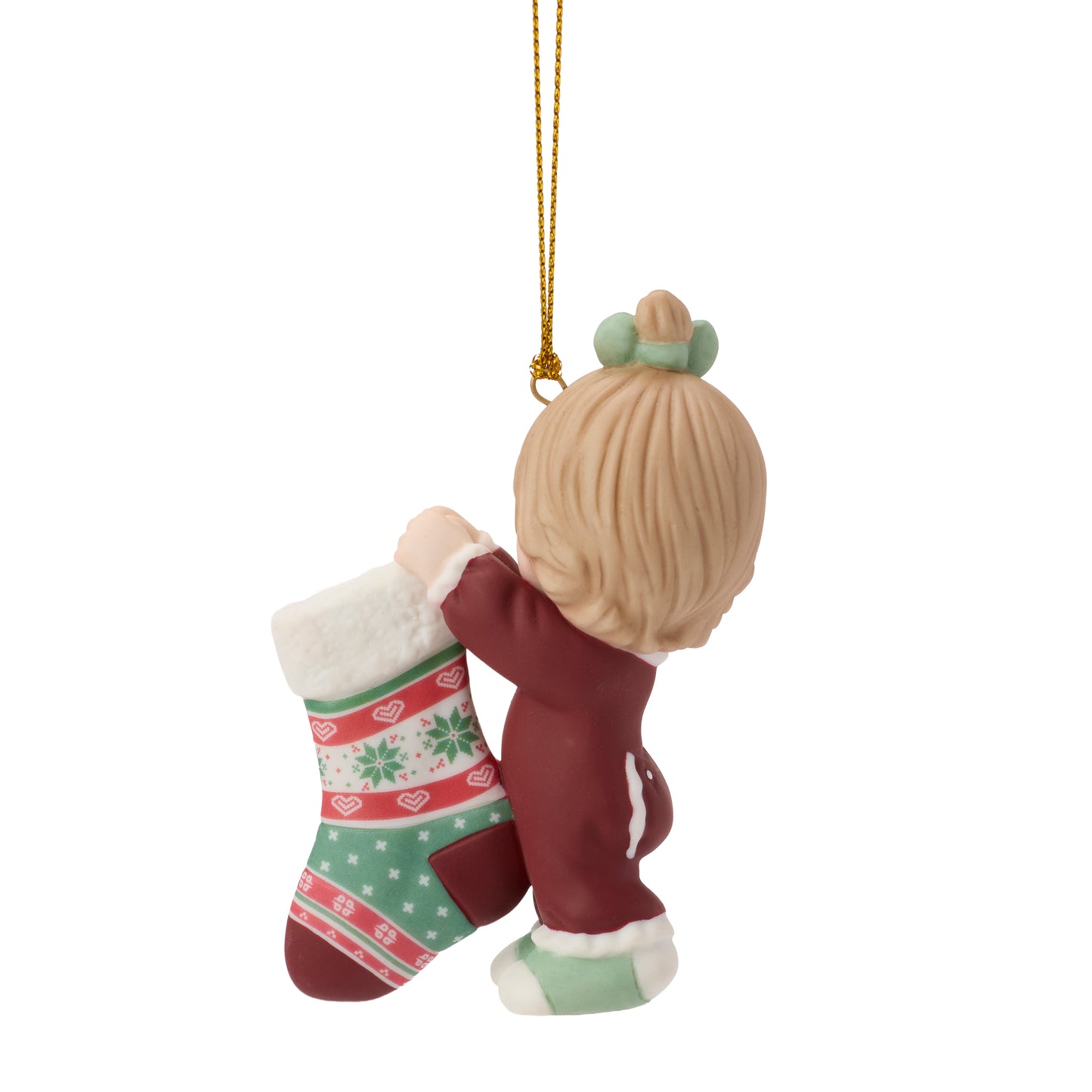 It's Beginning To Look A Lot Like Christmas Girl Ornament