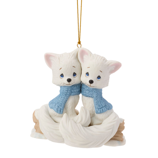 Fur-ever By Your Side Arctic Fox Ornament
