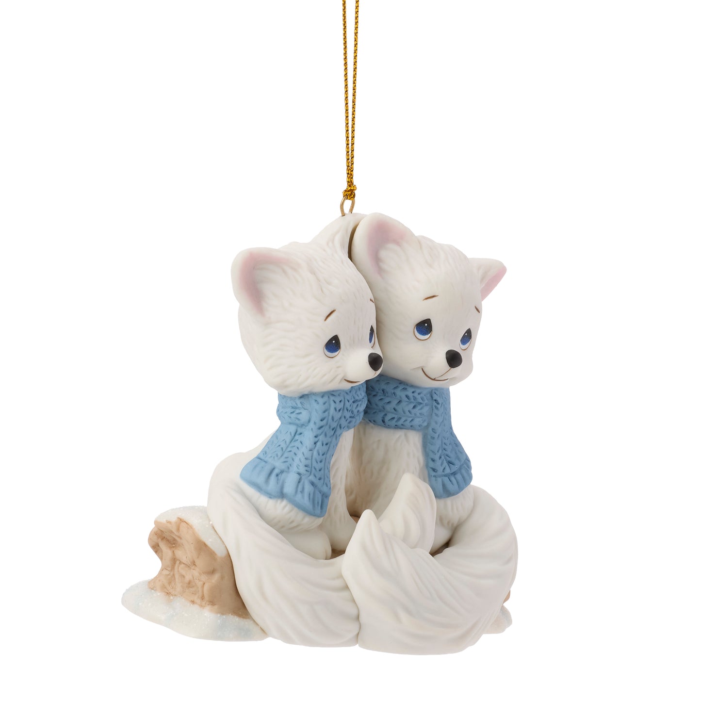 Fur-ever By Your Side Arctic Fox Ornament