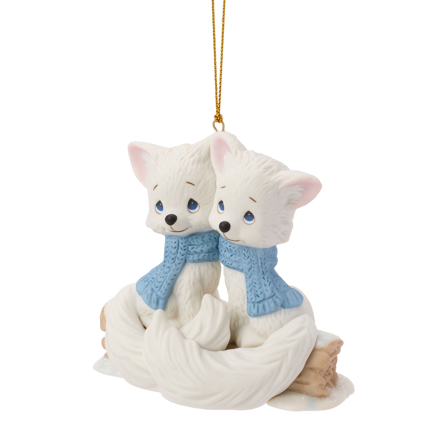 Fur-ever By Your Side Arctic Fox Ornament