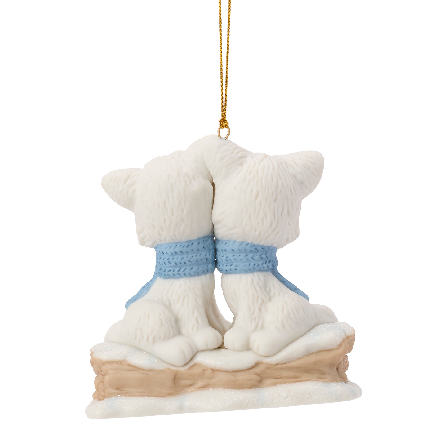 Fur-ever By Your Side Arctic Fox Ornament