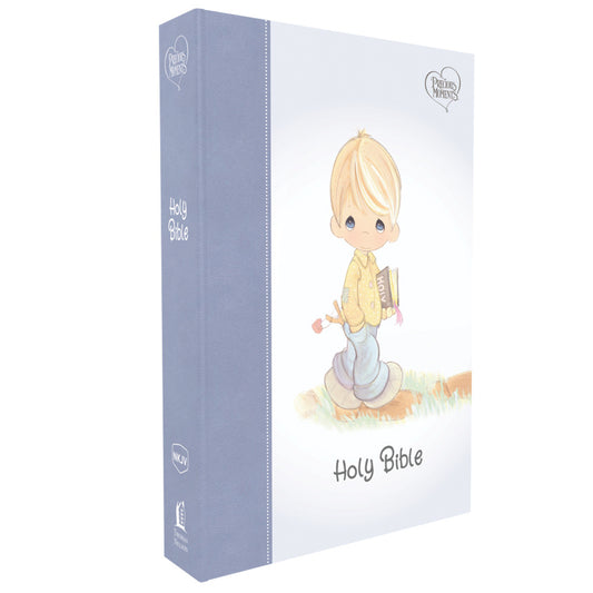 NKJV Small Hands Bible, Blue Hardcover