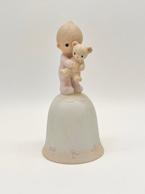 Jesus Loves Me Vintage Bell