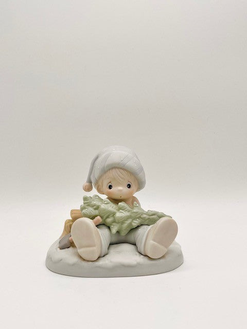 Don't Let The Holidays Get You Down Vintage Figurine