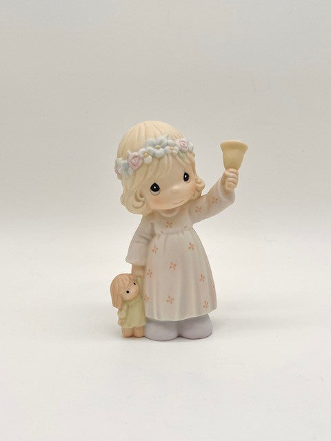 Ring Out The Good News Vintage Figurine