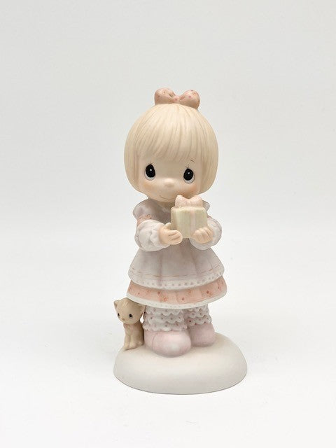 God Sends The Gift Of His Love Vintage Figurine