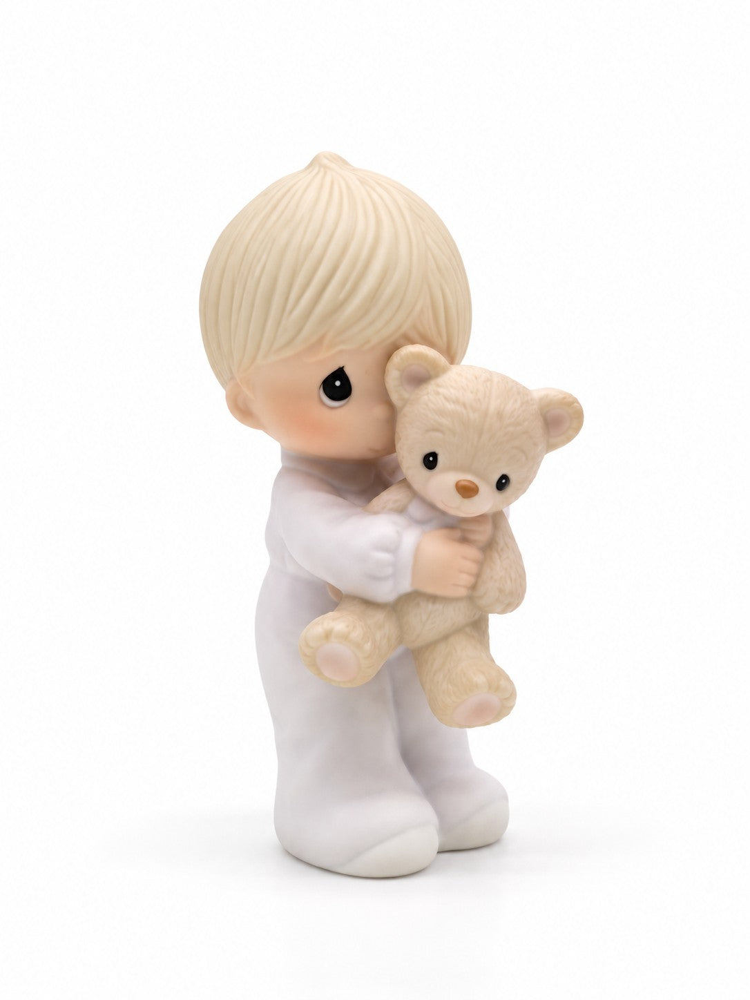 Jesus Loves Me Mini Boy Vintage Figurine