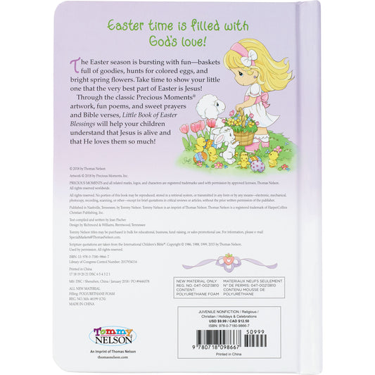 Little Book Of Easter Blessings Padded Board Book