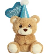 Happy Birthday  Charlie Bear Stuffed Animal