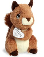 SKIPPY SQUIRREL 8.5" PLUSH/discontinued
