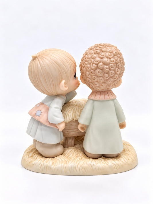 His Name Is Jesus Vintage Figurine
