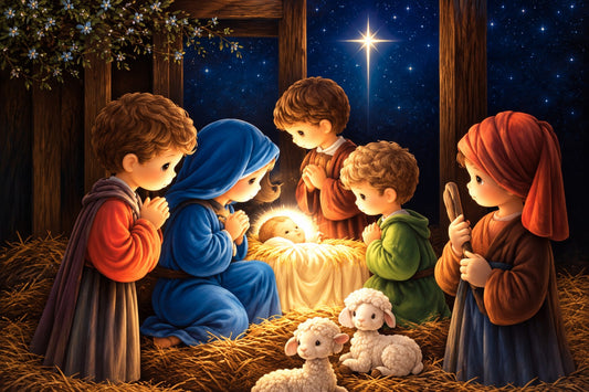 Christmas Cards Nativity Chapel Exclusive Boxed Set