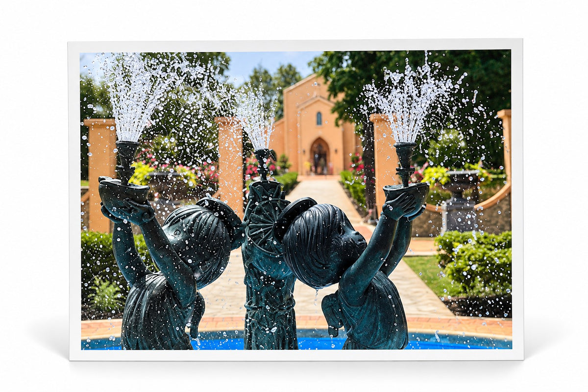 Fountain At Chapel Gates Post Card