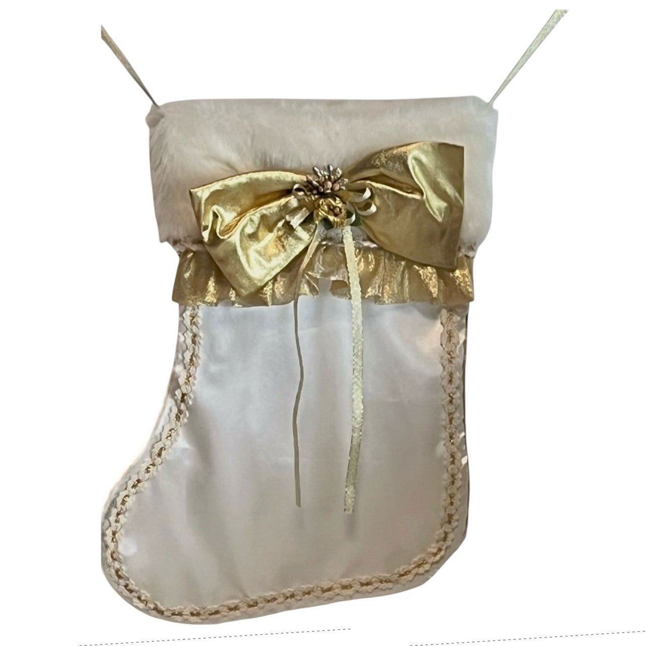 We Wish You A Golden Christmas 33rd Annual Stocking Doll