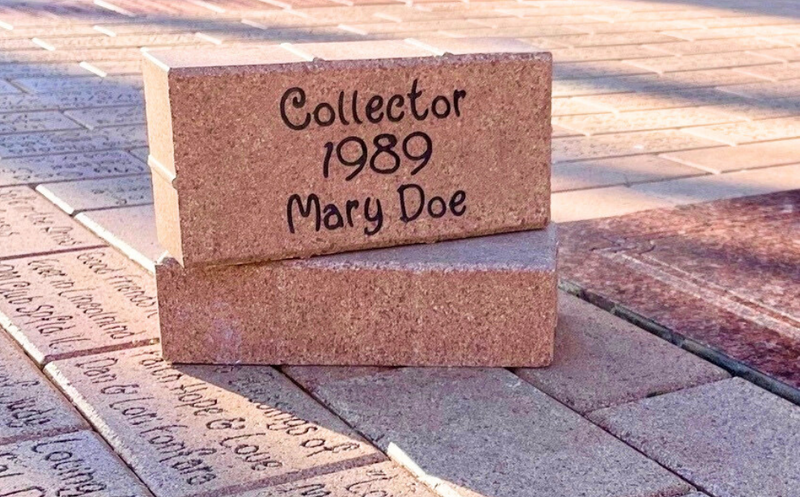 Engraved Chapel Bricks