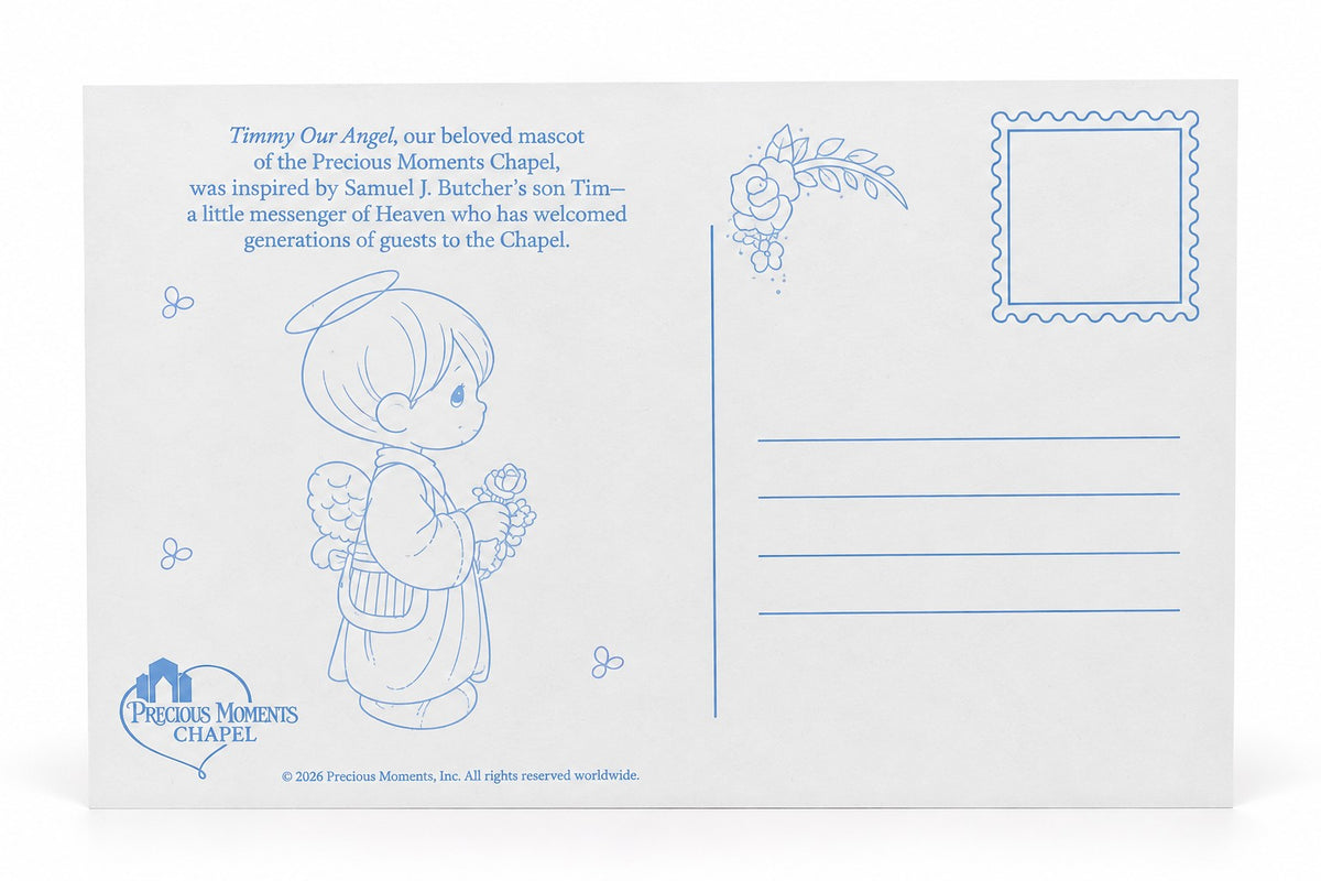 Timmy The Angel Post Card